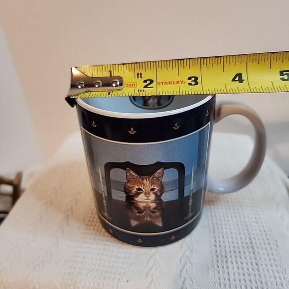 VTG 1997 Lang & Wise "Lord Buffington" Kitty Cat At Dining Table mug" with box - Picture 8 of 9
